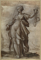 K II 026
<br/>
Castigatio of Discipline
<br/>
<em>Goltzius, Hendrick (1558-1617)</em>